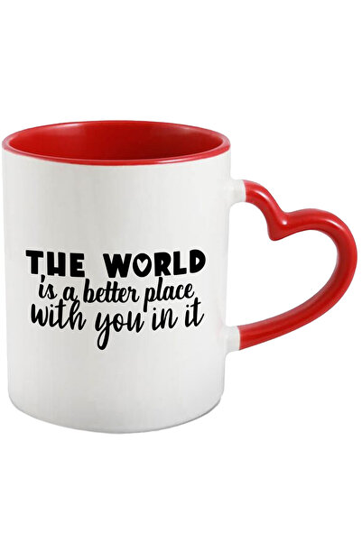 StoryGift Romania Cana Cu Mesaj Motivational "lumea E Un Loc Mai Bun Cu Tine ...