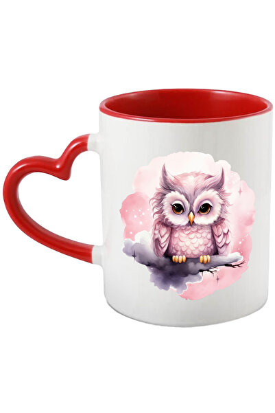 StoryGift Romania Cana Cu O Bufnita Aproape Adormita | Somnoroasa | Ilustrati...