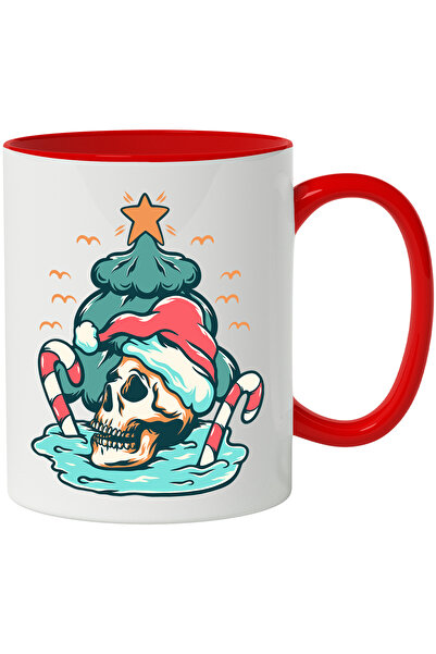 StoryGift Romania Cana Cu Craniu, Iarna, Pom De Craciun, Fes Sarbatori, Multi...