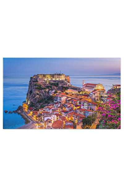 StoryGift Romania Tablou Canvas - Peisaj Calabres: Aventura Si Frumusete In S...