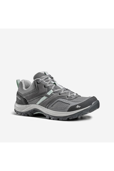 Decathlon Quechua Kadın Outdoor Ayakkabı - Gri / Yeşil - Mh100