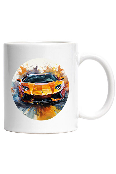 StoryGift Romania Cana Cu Masina Sport, Vopsea, Faruri, Cerc, Lux, Apa, Multi...