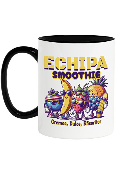 StoryGift Romania Cana Echipa Smoothie_ Cremos, Dulce, Racoritor, 330ml, Cera...
