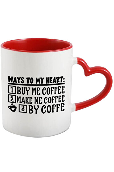 StoryGift Romania Cana Pentru Cei Care Pun Cafeaua Pe Primul Loc Cu Maner Ini...