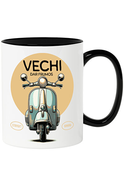 StoryGift Romania Cana Vechi, Dar Frumos Scuter Vintige Clasic Motor, 330ml, ...