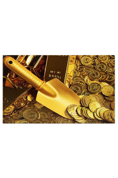 StoryGift Romania Tablou Canvas - Cresterea Aurului: Investitii De Lux In Mon...