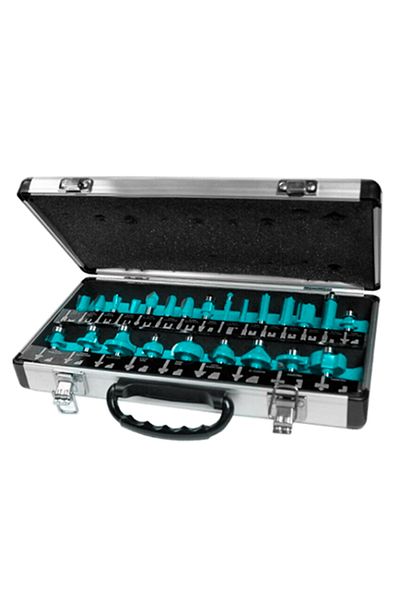 TOTAL 8mm Router Bit Set 24pcs/set