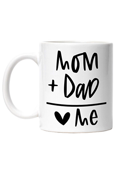 StoryGift Romania Cana Cu Textul In Engleza "mom Dad = Me" - Bebelus Familie ...