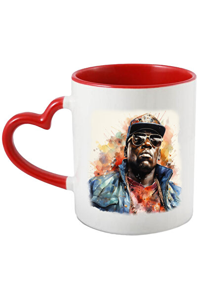StoryGift Romania Cana Cu The Notorious B.i.g., Artist, Muzica Rap, Vedeta, Multicolor 330 Ml, Cer, Cu ,stg
