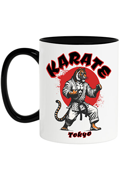 StoryGift Romania Cana Tigru Karate. Tokyo Arte Martiale Sport , 330ml, Ceram...