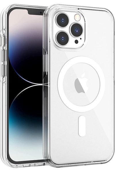 Cttfuav Husă de protecție pentru iPhone 14 Pro Cttfuav, PC, transparentă, 6,1 inci