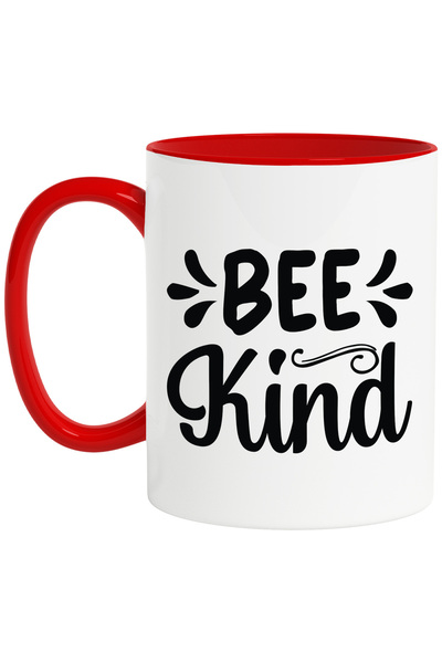 StoryGift Romania Cana Cu Textul In Engleza "bee Kind" - Fii Bun Albina Cu Ma...