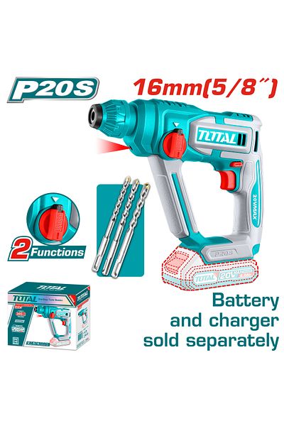 TOTAL Hilti 20v 16mm battery drill without battery and charger