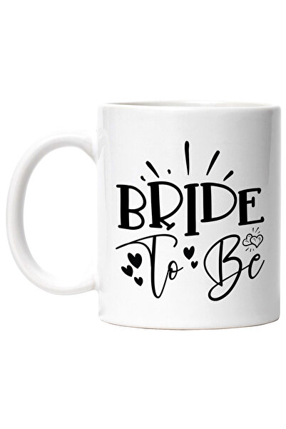 StoryGift Romania Cana Cu Inimioare Si Textul In Engleza "bride To Be" - Mire...
