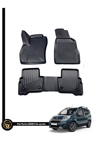 Black Gold Fiat Fiorino Ile Birebir Uyumlu Ruins 3d Havuzlu Paspas