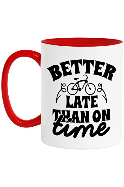 StoryGift Romania Cana Cu Textul In Engleza "better Late Than On Time" - Mai Bine Mai Tarziu Decat, Cu ,stg