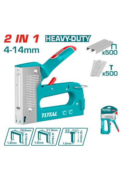 TOTAL 2in1 Manual Nail Gun