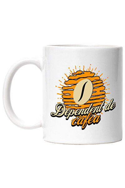StoryGift Romania Cana Dependent De Cafea Energie Dimineata Cofeina, 330ml, C...