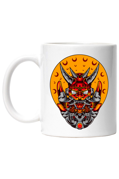 StoryGift Romania Cana Cu Masca Oni, Monstru, Mecha, Robot, Cyberpunk, Multic...