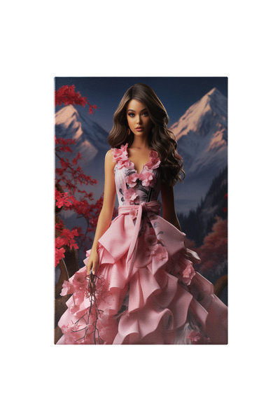 StoryGift Romania Tablou Canvas: Nunta Chinezeasca In Roz Par Saten, Lucrari ...