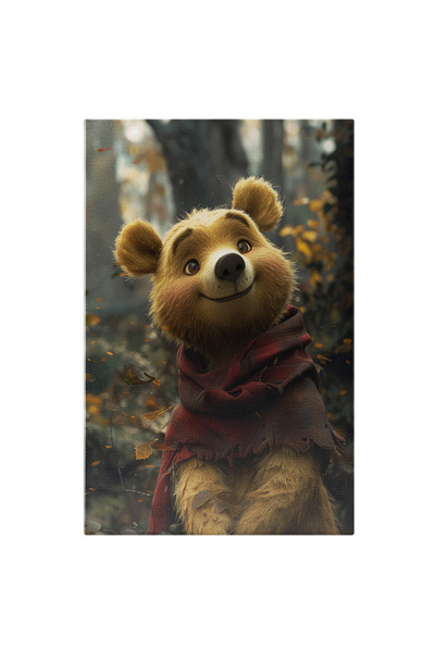 StoryGift Romania Tablou Canvas: Winnie Ursulețul Cu Miros Fin La Miere În Căutarea De Dulcegării Prin Pădure Pic