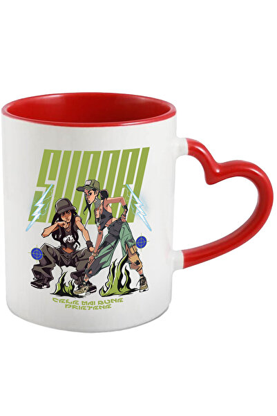 StoryGift Romania Cana Surori Cele Mai Bune Prietene Iubire Pura, 330ml, Cera...