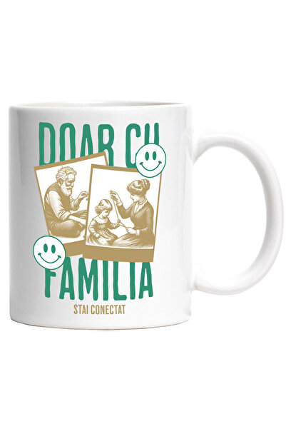 StoryGift Romania Cana Poze Bunici Nepoti Iubire Doar-cu-familia, 330ml, Cera...