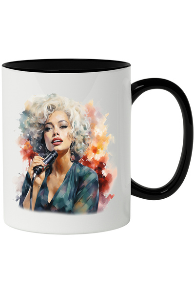 StoryGift Romania Cana Cu Marilyn Monroe, Celebritate, Actrita, Film, Hollywood, Multicolor 330 Ml, Cu ,stg