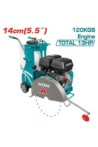 TOTAL 120kgs 13hp asphalt shear