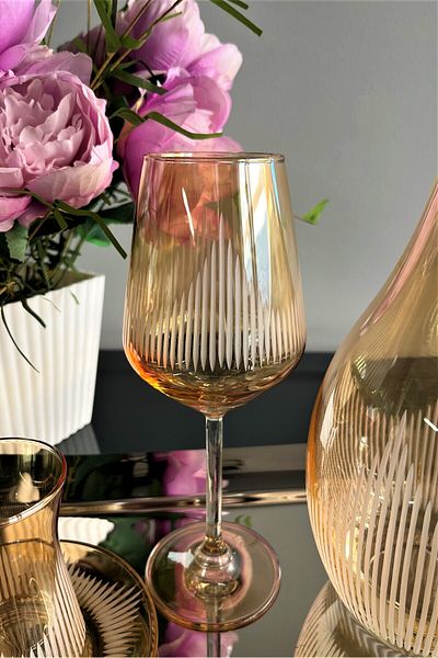 DECOSTYLE Hisar Bal 37 Piece Glass Cup Set for 12 People