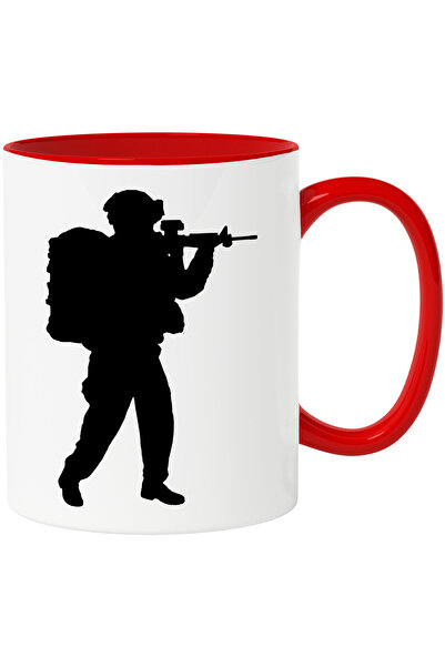StoryGift Romania Cana Cu Un Soldat Care Tinteste Cu Arma - Batalie Razboi Cu...