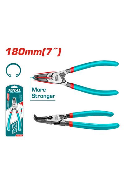 TOTAL 7" Open Angled Tip Pliers