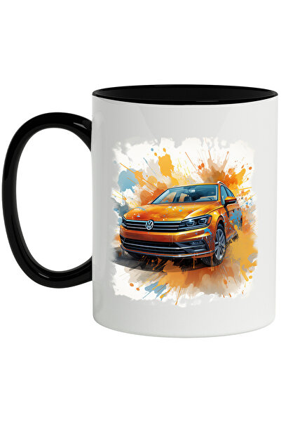 StoryGift Romania Cana Cu Volkswagen, Vehicul, Masina, Vopsea, Ilustratie, Mu...
