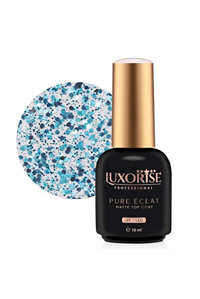 LUXORISE Strat de vopsea - Pure Eclat Matte, Sapphire 10ml