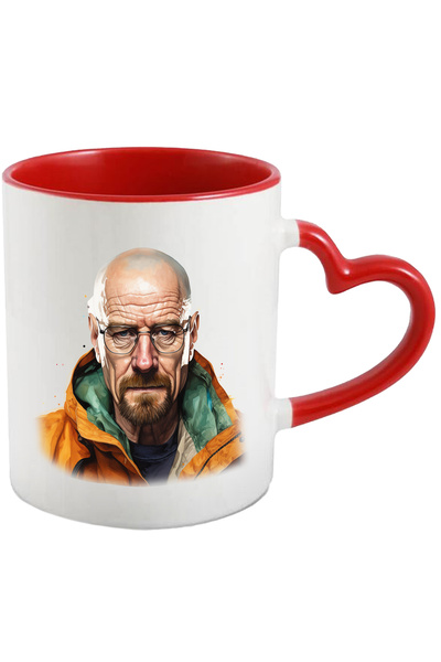 StoryGift Romania Cana Cu Walter White, Personaj, Breaking Bad, Serial Tv, Multicolor 330 Ml, Cera, Cu ,stg
