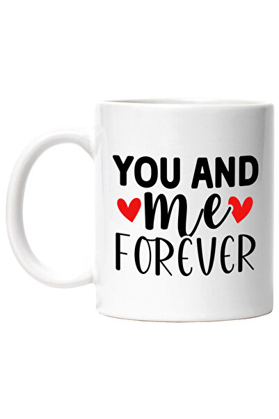 StoryGift Romania Cana Pentru Indragostiti Cu Mesajul "you And Me Forever" - Tu Cu Mine Pentru Tot, Cu ,stg