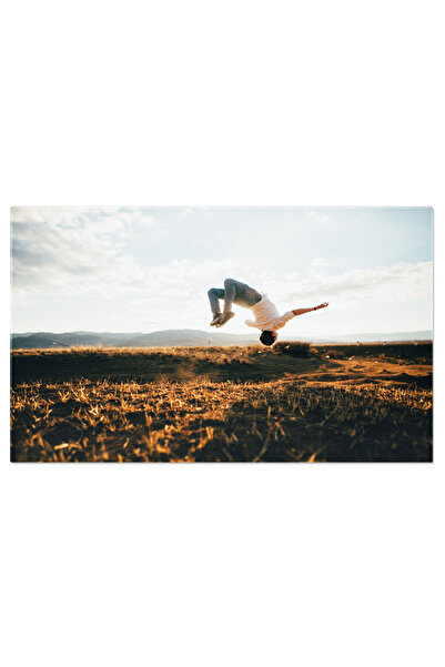 StoryGift Romania Tablou Canvas: Salt Euforic In Apa - Aventura, Bucurie, Nat...