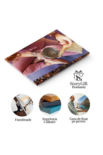 StoryGift Romania Tablou Canvas: Meditatie Tibetana - Echilibru Si Armonie Interioara