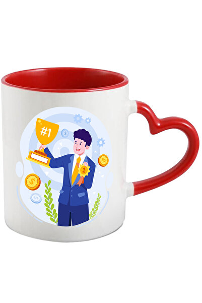 StoryGift Romania Cana Cu Trofeu, Tinta, Panglica, Business, Multicolor 330 M...