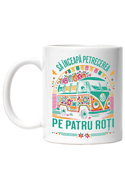 StoryGift Romania Cana Sa Inceapa Petrecerea Pe Patru Roti Caravana , 330ml, ...