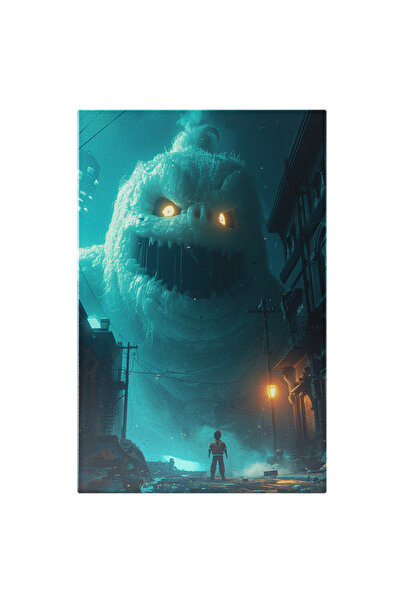 StoryGift Romania Tablou Canvas 90 X 60cm Imaginea Unui Copil Surprins De O F...