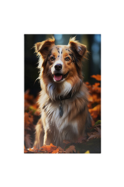 StoryGift Romania Tablou Canvas: Galaxia Din Frunziș A Câinelui Lessie În Pei...