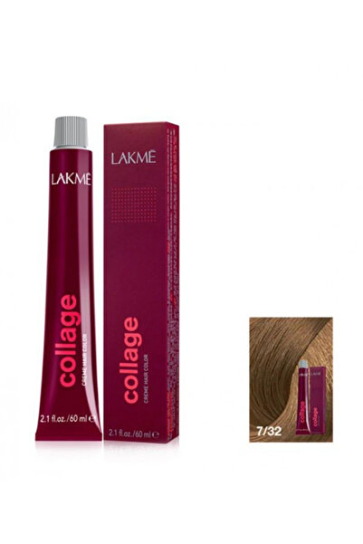 LAKMÉ كريم كولاج لتلوين الشعر من لاكمي 7/32 فايلويت جولد ميد.بلوند 60مل