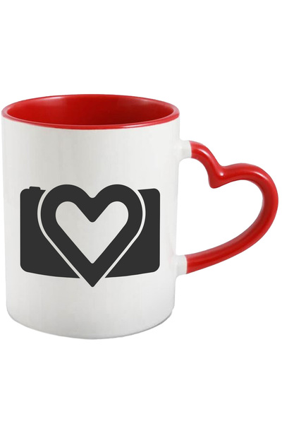 StoryGift Romania Cana Cu O Inima Si Un Aparat De Fotografiat Pentru Cei Care...