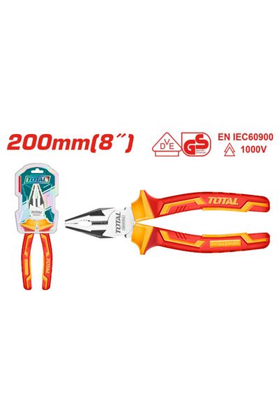 TOTAL 8" Insulated Hand Pliers