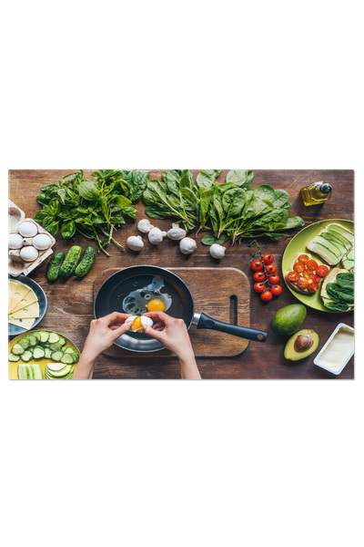 StoryGift Romania Tablou Canvas - Mic Dejun Sanatos - Alimentatie, Culinar, F...