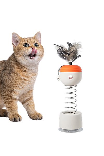 KidLe Interactive Cat Toys Pet Toys to Relieve Boredom Cat Food Dispenser