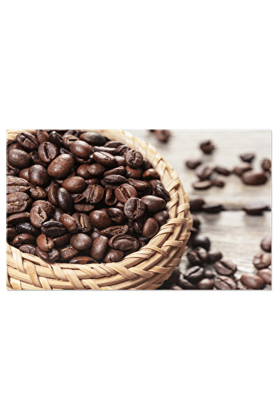 StoryGift Romania Tablou Canvas - Aroma De Cafea Prajita: Boabe, In Cos, Fund...