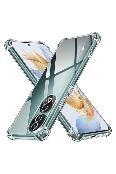 SKYDDAR INNOVATION Case for iPhone 15 Pro Max, ClearGuard, transparent silicone, Transparent, sticker set