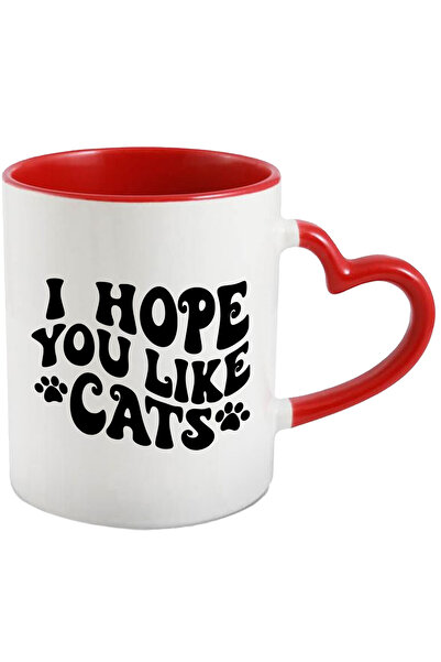 StoryGift Romania Cana Cu Labute Si Textul "sper Ca Iti Plac Pisicile" - Anim...